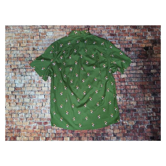 Duluth Mens Shirt LT Green Untucked Relaxed Fit Brandy old fashion Size M - Picture 8 of 8